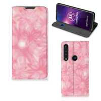 Motorola One Macro Smart Cover Spring Flowers - thumbnail