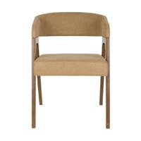 Dutchbone Adamello eetkamerstoel Beige - thumbnail