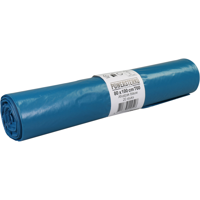 PowerSterko Afvalzak | Gerecycled LDPE | 80x100cm | T60 | blauw | 200 stuks - thumbnail