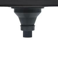 Gootsteen handgemaakt roestvrij staal - thumbnail