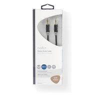 Stereo audiokabel 3,5 mm male - male 2,0 m Antraciet [CABW22000AT20] - thumbnail