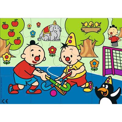 Studio 100 legpuzzel Bumba Hockey 33 x 23 cm blauw 12 stuks Studio 100 legpuzzel Bumba Hockey 33 x 23 cm blauw 12 stuks