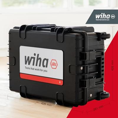 Wiha 42069 Electricien, Handwerker, Leerling, Professioneel, VDE Gereedschapskoffer (gevuld) 113-delig (l x b x h) 625 x 440 x 280 mm - thumbnail