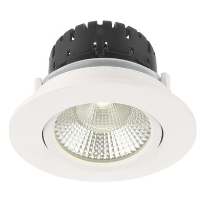 Inbouwspot Artdelight Austin 1 Lichts Rond LED 2700K Dimbaar Wit Inbouwspot Artdelight Austin 1 Lichts Rond LED 2700K Dimbaar Wit