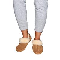 Warmbat Pantoffels Barrine BAR341025 Cognac Bruin-36 maat 36 - thumbnail