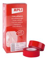Apli plakband ft 19 mm x 33 m, rood - thumbnail