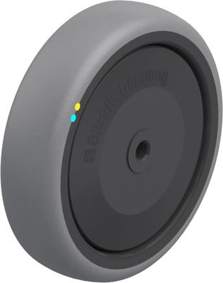 Blickle TPA 126/8KFD-ELS Wiel met hoog draagvermogen Wieldiameter: 125 mm Draagvermogen (max.): 80 kg 1 stuk(s)