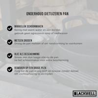 Blackwell Sauspan Gietijzer / Steelpan ø 18 cm - 1.5 liter - zonder anti-aanbaklaag - thumbnail