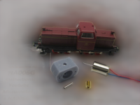 micromotor NA006G motor ombouwset voor Arnold V65 BR 265 - thumbnail