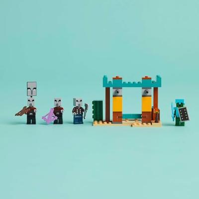 LEGO minecraft 21267 de illagers in de woestijn - thumbnail