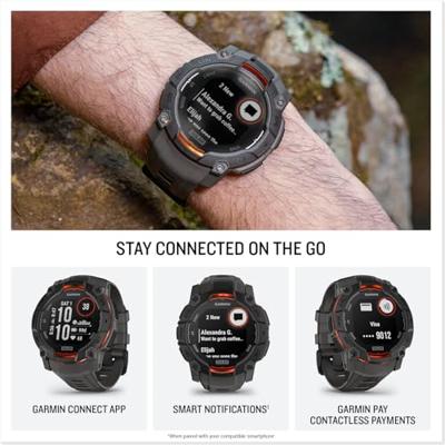 Garmin Instinct® 3 Solar 50mm - GPS Multisport Smartwatch