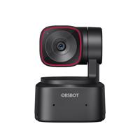 Obsbot Tiny 2 Lite PTZ 4K-webcam 3840 x 2160 Pixel Snelle autotracking via AI, Gebarenbesturing - thumbnail