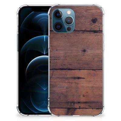 iPhone 12 | 12 Pro Stevig Telefoonhoesje Old Wood iPhone 12 | 12 Pro Stevig Telefoonhoesje Old Wood
