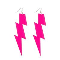 Boland Oorbellen flash neon roze - thumbnail