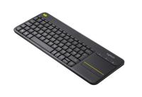 Wireless Touch Keyboard K400 Plus - Toetsenbord - draadloos - 2.4 GHz - Spaans - zwart - thumbnail