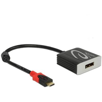 Delock 63312 Adapter USB Type-C male naar DisplayPort female (DP Alt Mode) 8K 30 Hz