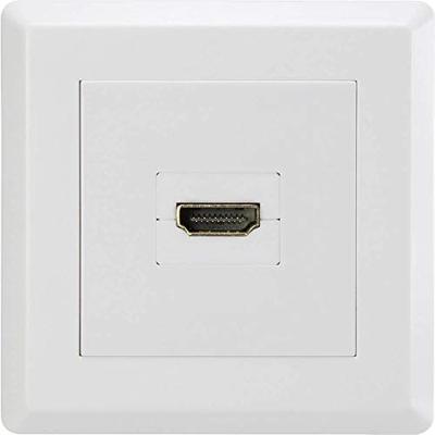 Renkforce RF-4724906 HDMI Adapter [1x HDMI-bus - 1x HDMI-bus] Wit Vergulde steekcontacten