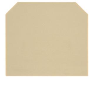 Weidmüller 0303680000 Afsluitplaat Blue 10 stuk(s)