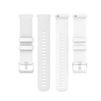 Garmin Venu 3s / Vivoactive 4s / Venu 2s / Vivomove 3s / Forerunner 255s - Sportband met motief - Wit - thumbnail