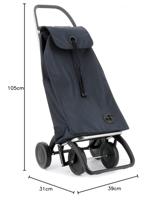 Winkelwagen Rolser i-max mf 4 Donker grijs 40 L 39 x 47 x 92,5 cm Opvouwbaar - thumbnail