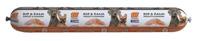 BF Petfood Vleesvoeding worst kip met zalm hondenvoer (800 g) 800 g - thumbnail