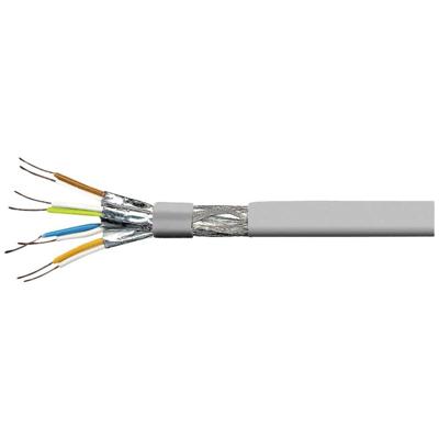 Value 21.99.1800 Installatiekabel CAT 8.1 S/FTP Grijs 100 m