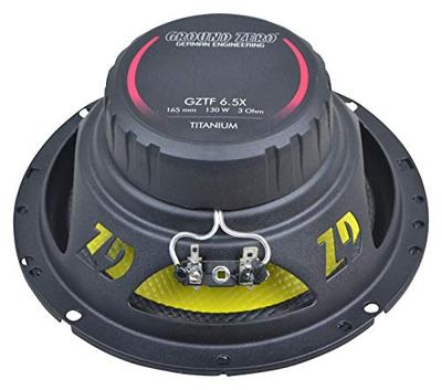 Ground Zero GZTF 6.5X - 16,5 cm 2-weg luidsprekers - 2x 90 Watt RMS - 3 Ohm impedantie Ground Zero GZTF 6.5X - 16,5 cm 2-weg luidsprekers - 2x 90 Watt RMS - 3 Ohm impedantie