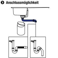 Cornat Verlengde Afvoer Spoelbak 6/4 (410) - T355404R - thumbnail