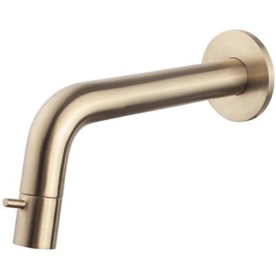 Wiesbaden Sophia Fonteinkraan - Toiletkraan - Koudwaterkraan - Inkortbaar - Muurbevestiging - 1/2 - Geborsteld Messing