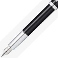 Sheaffer SF-E0933853 Vulpen 100 M Glossy Black Lacquer Chrome Plated - thumbnail