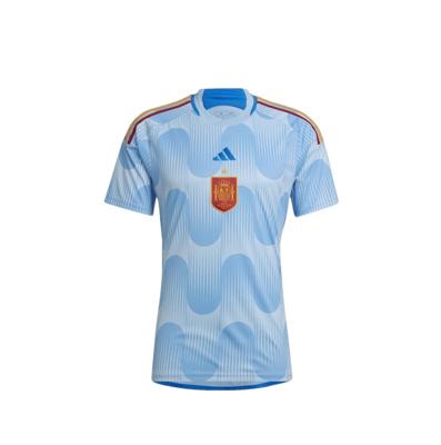 Spanje Uit Shirt Senior 2022-2023 - Maat S - Kleur: RoodGeelBlauw | Soccerfanshop