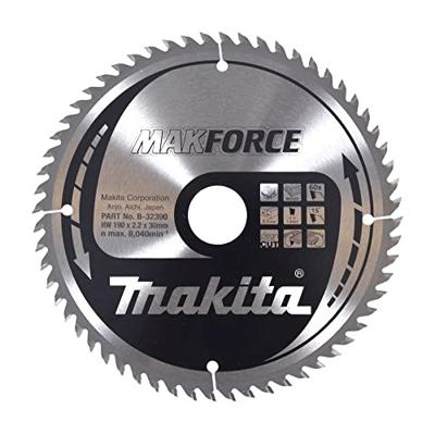 Makita Cirkelzaagblad voor Hout | Makforce | Ø 190mm Asgat 30mm 60T - B-32390