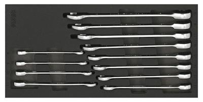 Sonic Ratelringsteeksleutelset 12-kant Recht 12-delig 601228