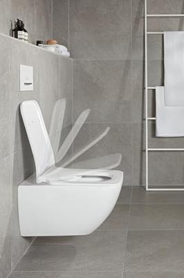 Villeroy & Boch Subway closetzitting - Slimseat met deksel met softclose en quick release wit 9m65s101