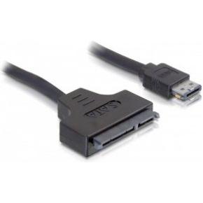 Delock HDD Aansluitkabel 0.5 m Zwart