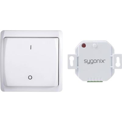 Sygonix RSL Stopcontactset Inbouw (in muur of meubel), Oppervlakmontage Schakelvermogen (max.) 2000 W Bereik max. (in het vrije veld) 70 m Sygonix RSL Stopcontactset Inbouw (in muur of meubel), Oppervlakmontage Schakelvermogen (max.) 2000 W Bereik max. (in het vrije veld) 70 m