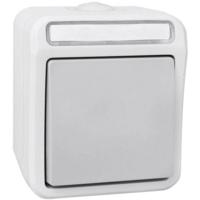 Peranova 102443 Pera Knop spatwaterdicht Lichtgrijs, Donkergrijs 1 stuk(s) - thumbnail