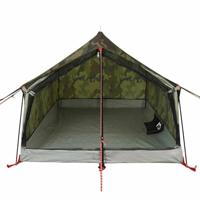 VidaXL Tent 2-persoons waterdicht camouflage - thumbnail