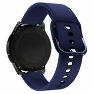 Siliconen sportband - Donkerblauw - Samsung Galaxy Watch - 42mm Siliconen sportband - Donkerblauw - Samsung Galaxy Watch - 42mm