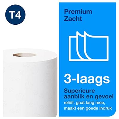 Toiletpapier tork t4 premium 3laags 250 vel wit | 9 stuks Toiletpapier tork t4 premium 3laags 250 vel wit | 9 stuks