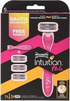 Wilkinson Wilkinson Intuition f.a.b. Scheerapparaat Startersset - Inclusief 3 Mesjes | Voordelig & Innovatief Scheren in Twee Richtingen - thumbnail