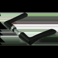 AMI Deurkruk 336 Deurdikte 38/42 Zwart 9005 Str - 739010 - thumbnail