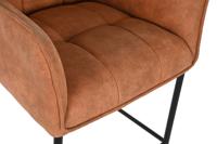 Kruk DKD Home Decor Zwart Kameel Metaal 59 x 60 x 107 cm - thumbnail