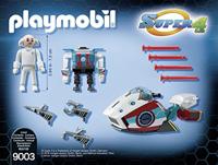 PLAYMOBIL super 4 - skyjet met dr. x & robot constructiespeelgoed (9003) - thumbnail