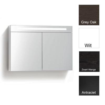 Aqua Royal Spiegelkast 80 cm Tl Verlichting & Stopcontact - Hoogglans Wit Aqua Royal Spiegelkast 80 cm Tl Verlichting & Stopcontact - Hoogglans Wit