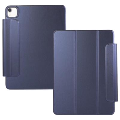 Lunso iPad Air 13 inch (2024/2025) - Tri-Fold Bookcase hoes - Donkerblauw