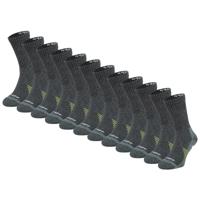 Bamboe werksokken Techno - Heren sokken - Badstof zool - Verstevigde sokken - thumbnail