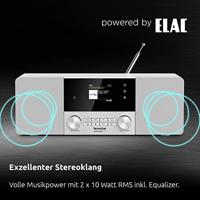 TechniSat DIGITRADIO 4 C Radio DAB+, VHF (FM), DAB Bluetooth Wit - thumbnail