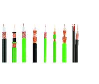 Helukabel 40171 Videokabel Groen per meter - thumbnail