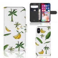 Apple iPhone X | Xs Hoesje Banana Tree | Portemonnee hoesje - thumbnail